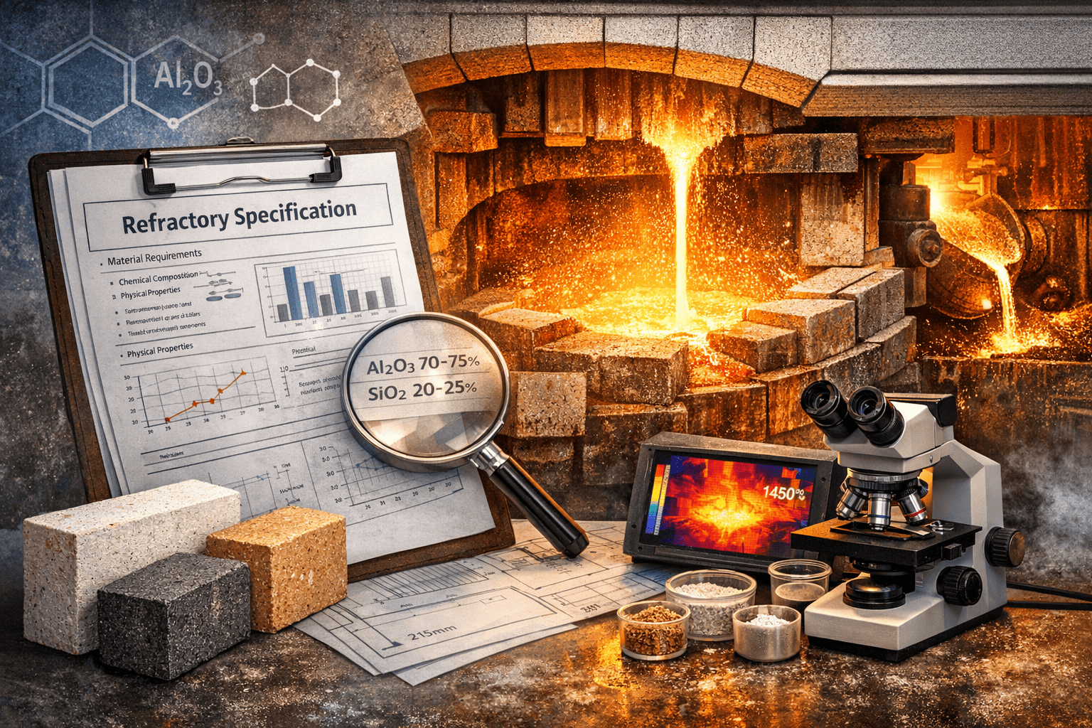 refractory specification